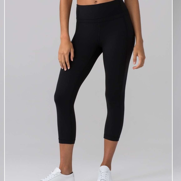 HTF 🍋 Lululemon Pushing Limits Crop (Nulu 21") - Picture 4 of 9